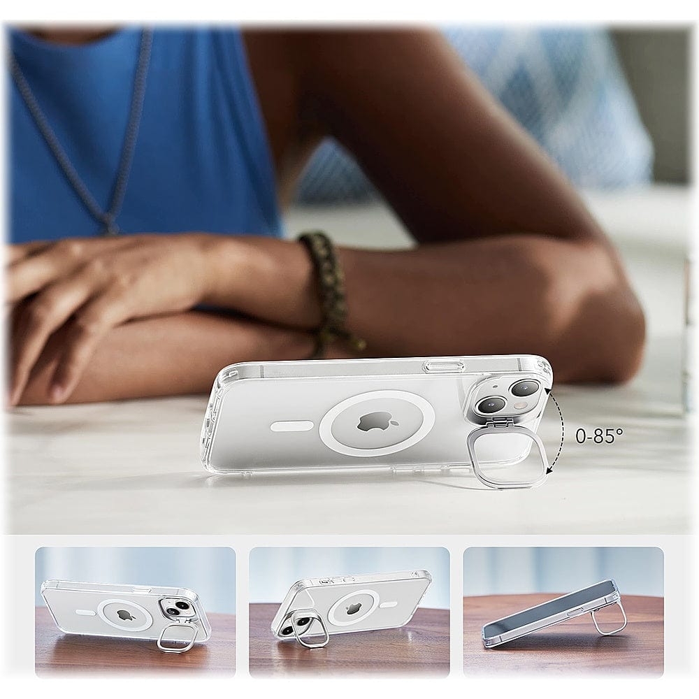 Venture Series Clear Case with Kickstand - iPhone 14