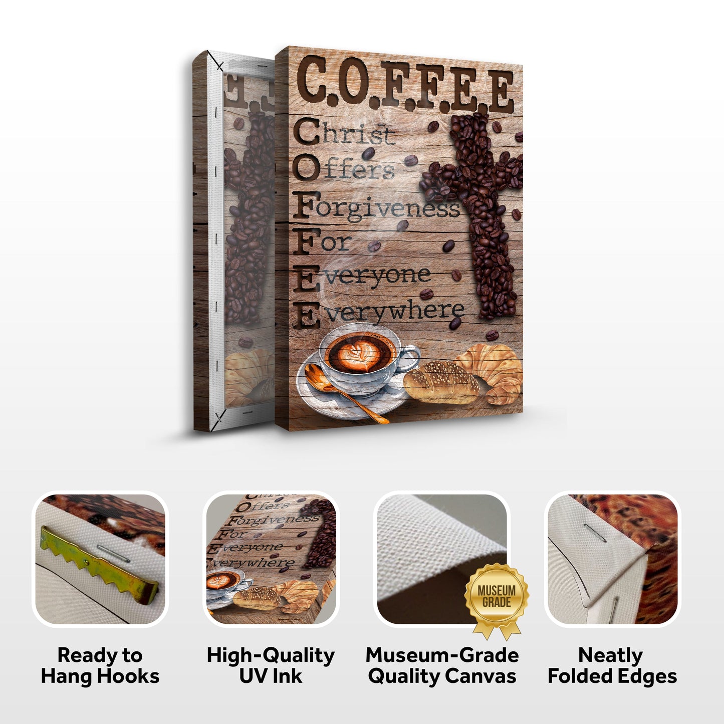 Fueled by Christ & Coffee III Sign