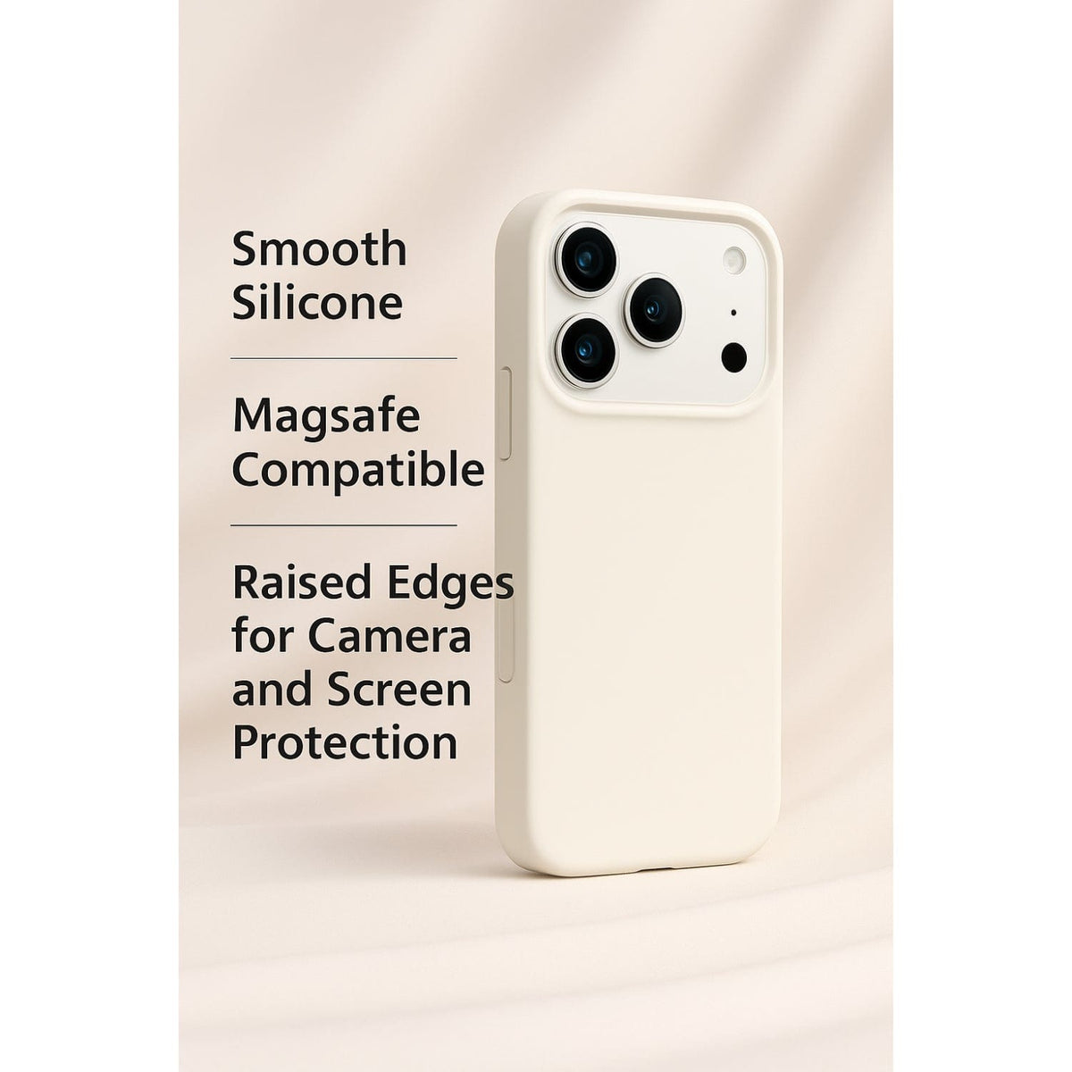 iPhone 17 Pro Case - Silicone MagSafe Anti-Slip | Venture Series