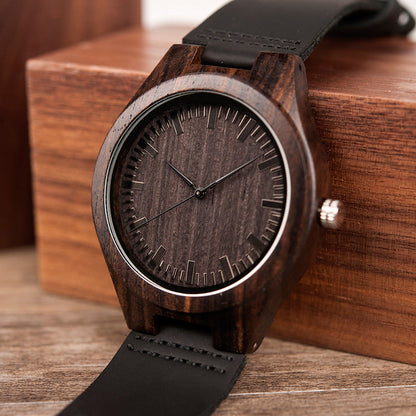 BOBO BIRD Engraving Men Watches Family Gifts For Son DAD MOM Mens Quartz Women Wristwatch   For Boyfriend Engrave   D26