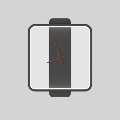 Nordic Wall Lamp Bedroom Bedside Lamp Clock Modeling Lamp