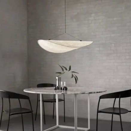 Lustrous Silk Chandelier