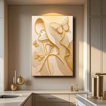 Minimalist Femme Outline Wall Art