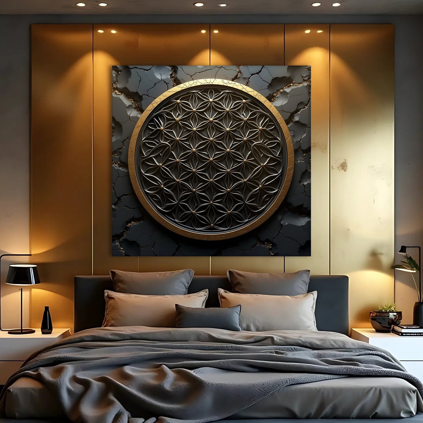 The Flower of Life Form III Wall Art