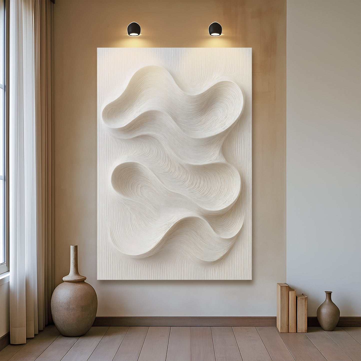 Minimalist Tide Composition Wall Art