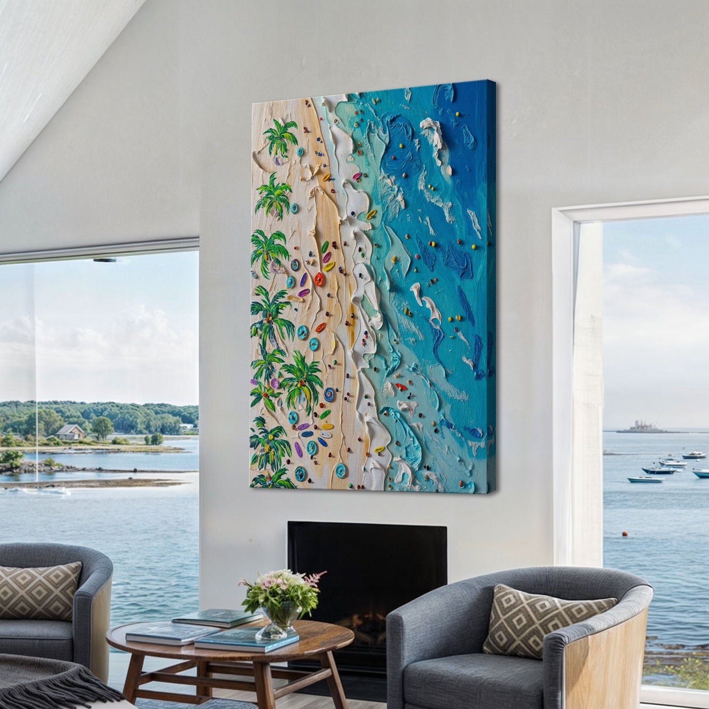 Beachside Harmony Wall Art