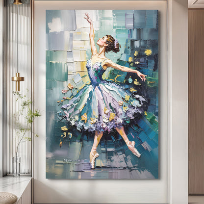 The Ballerina Motif Wall Art