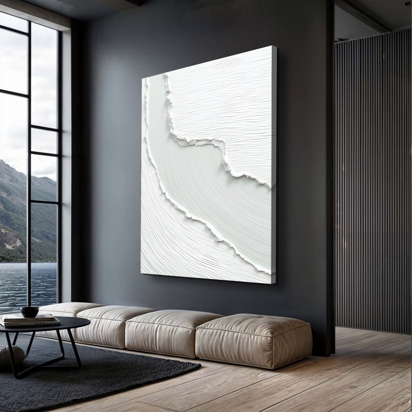 The Minimalist Wave Form Wall Art