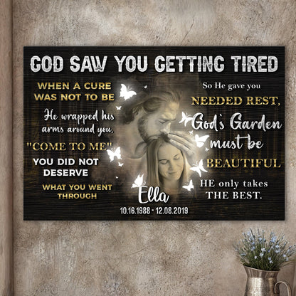 He Saw Your Weariness – Memorial Panel IV Wall Art