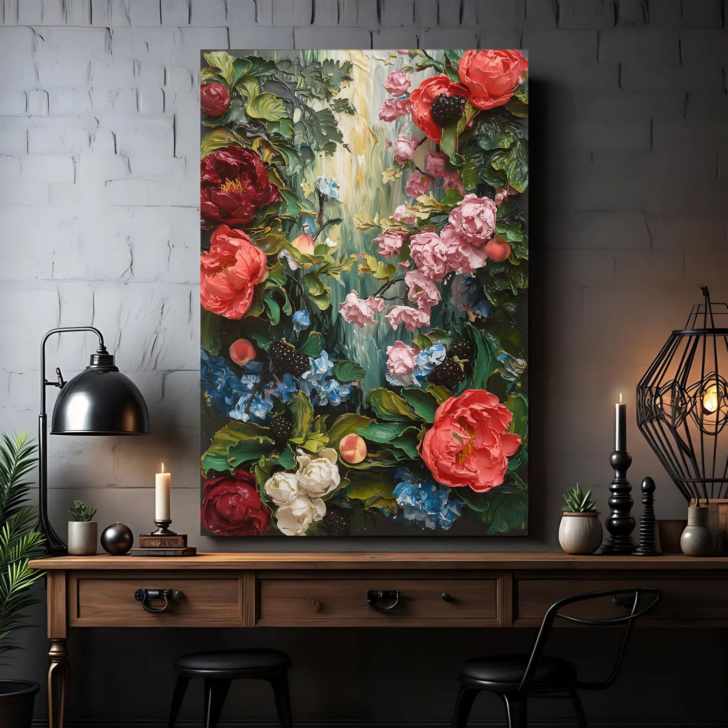 The Garden Bloom Form Wall Art