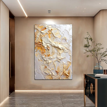 Sculptural Wave Minimalism Wall Art