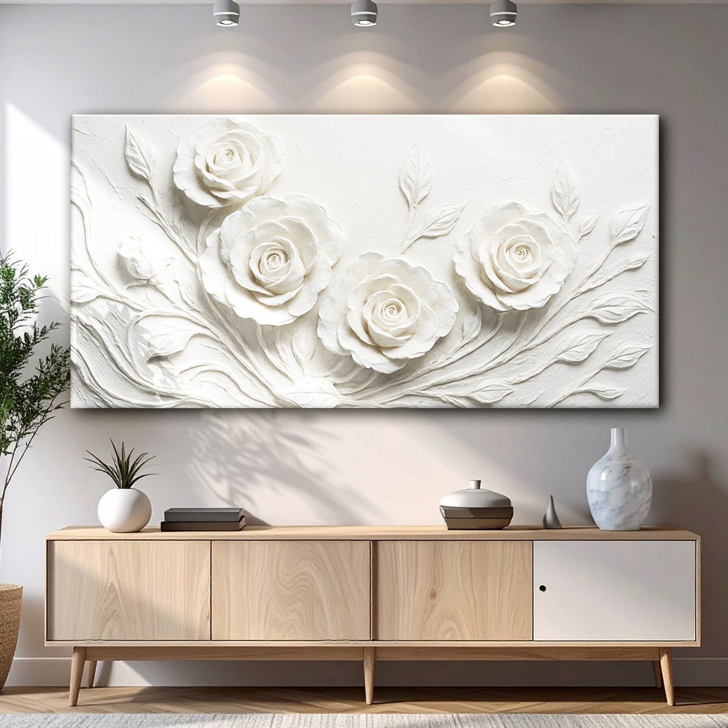 Floral Abstract Study Wall Art