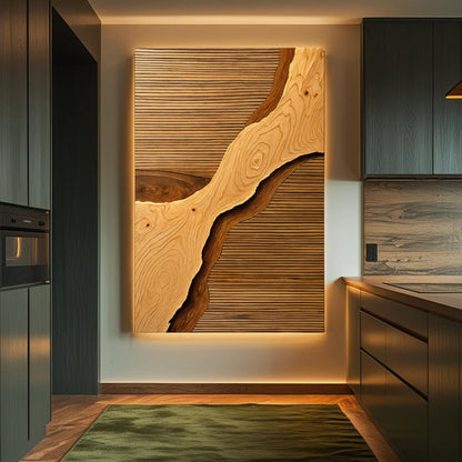 Natural Rift Composition Wall Art