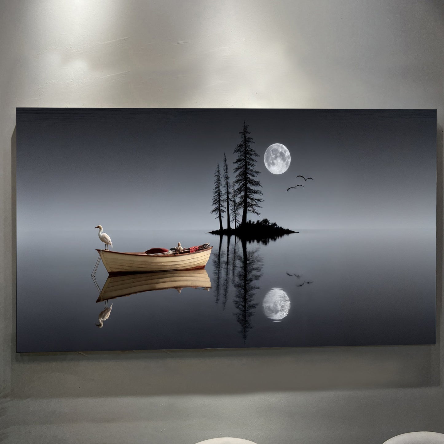 Nightfall Over Still Waters Wall Art