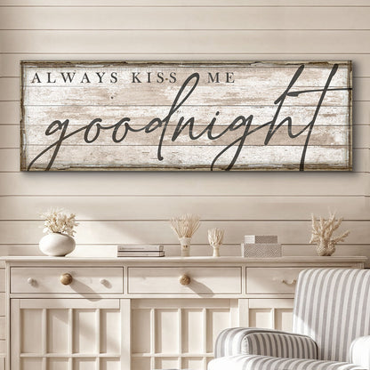 Goodnight Moments – Bedroom Sign II