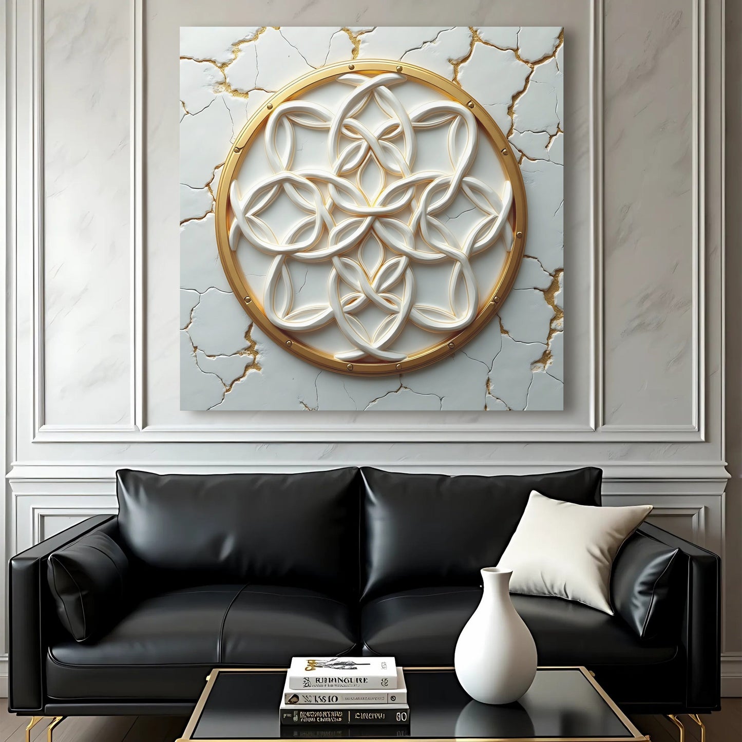 Contemporary Flower of Life IV Wall Art