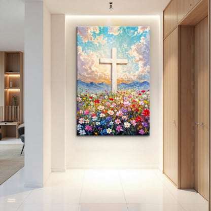 Sacred Floral Devotion II Wall Art