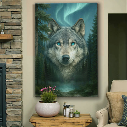 Symphony of the North Wolf Art