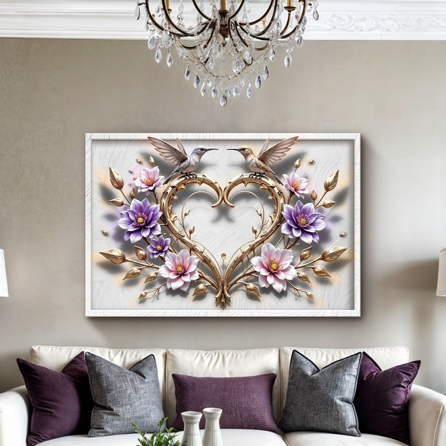 Hummingbird Essence Panel V Wall Art