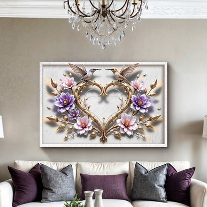 Hummingbird Essence Panel V Wall Art