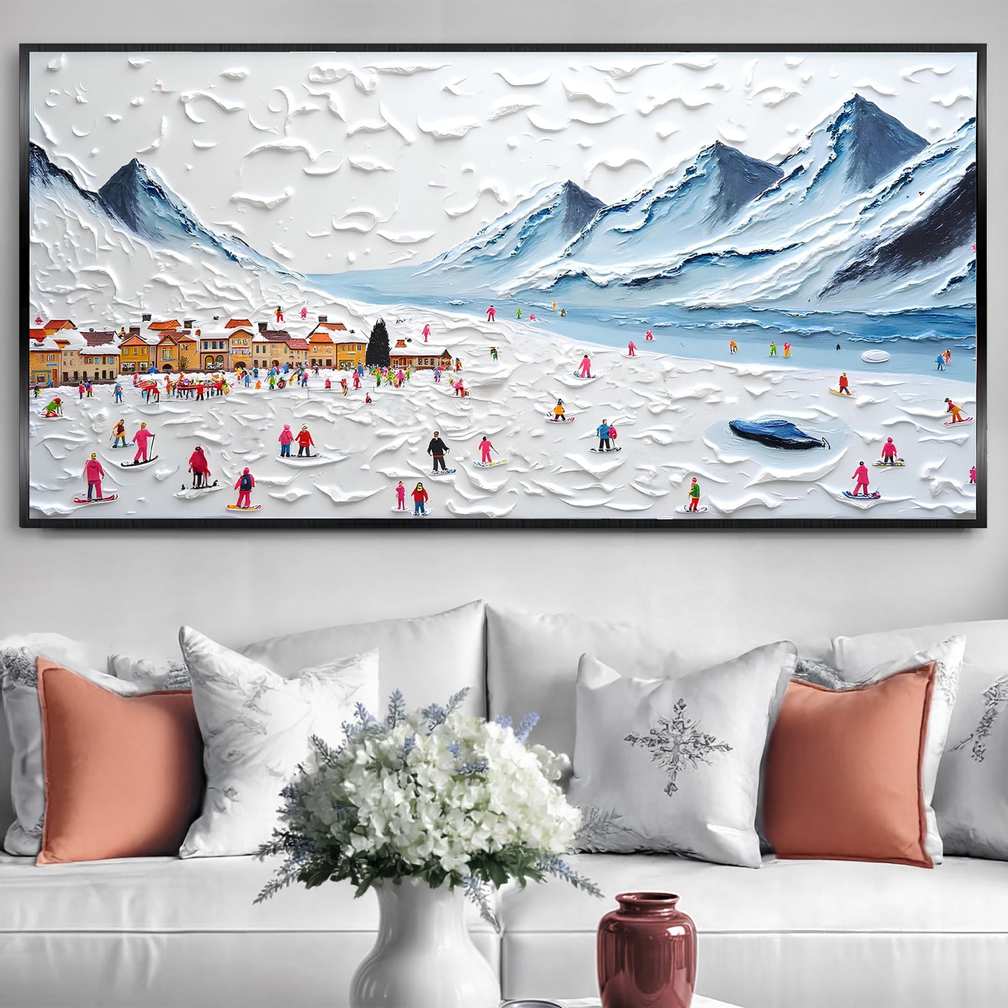 Icy Mountain Reverie II Wall Art