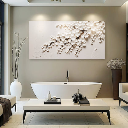 Ivory Cherry Blossoms — Wall Art
