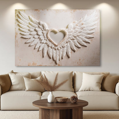 Wings of Devotion II Abstract Wall Art