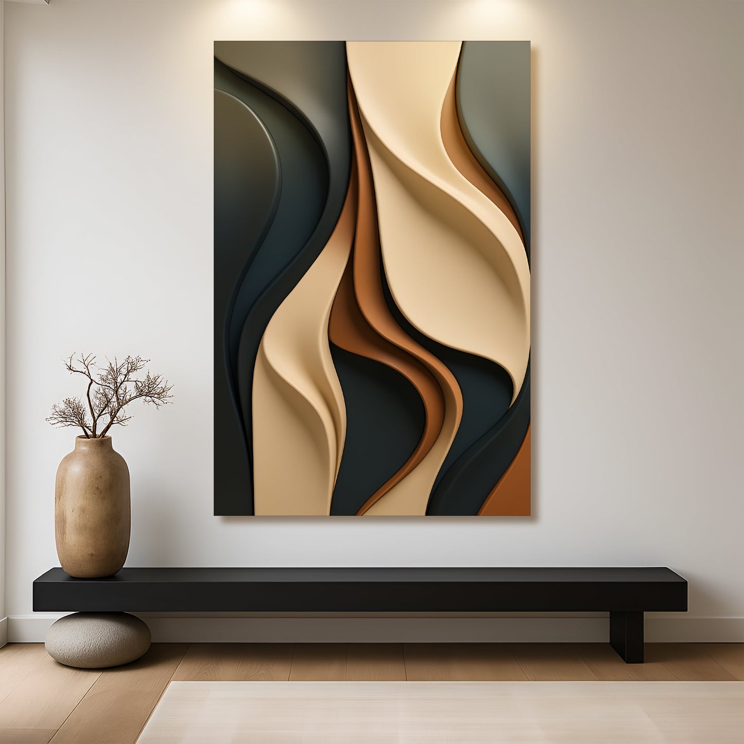 Abstract Linework Study Wall Art
