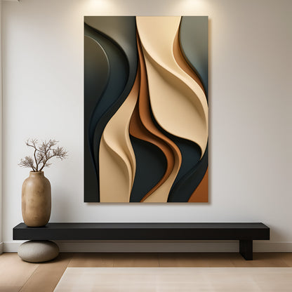 Abstract Linework Study Wall Art