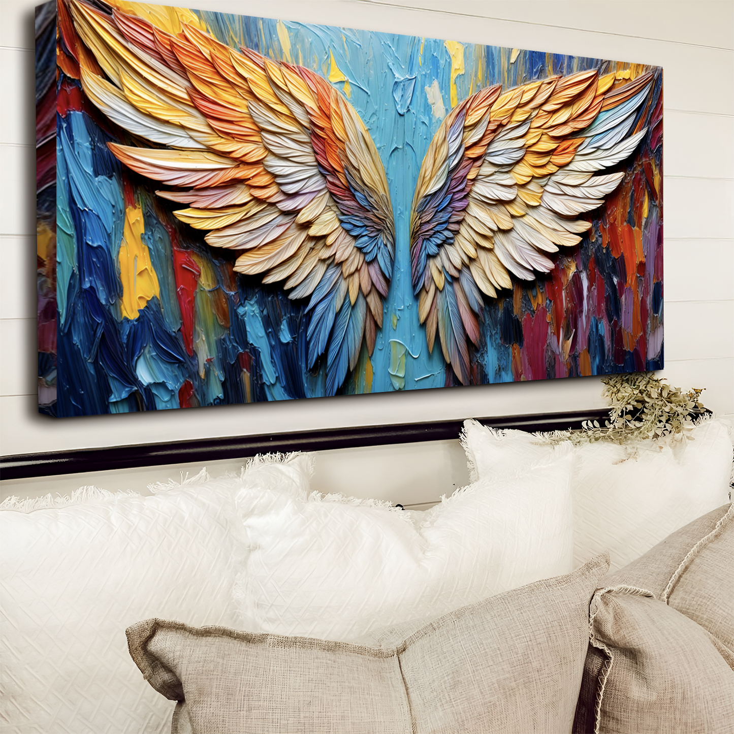 Uplifted Wings Composition Wall Art