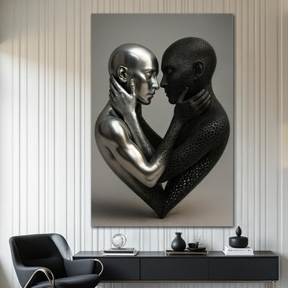 Enduring Embrace Composition VIII Wall Art