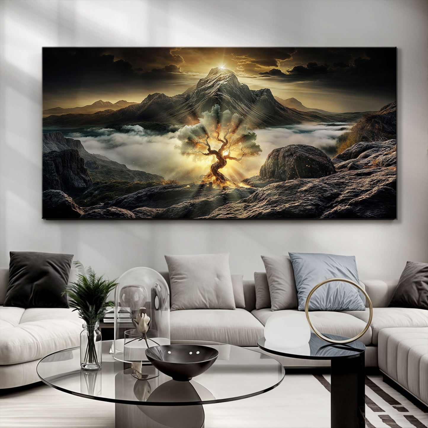 Abstract Sacred Flame II Wall Art