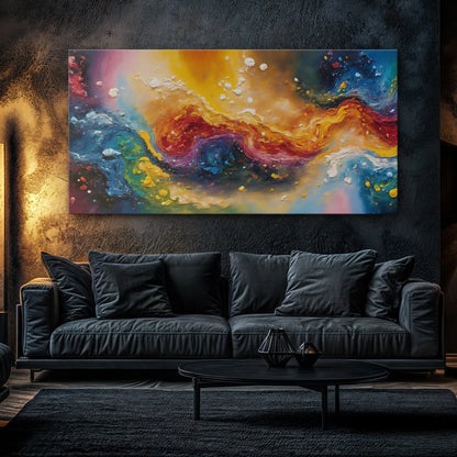 Chromatic Fusion Nova Wall Art