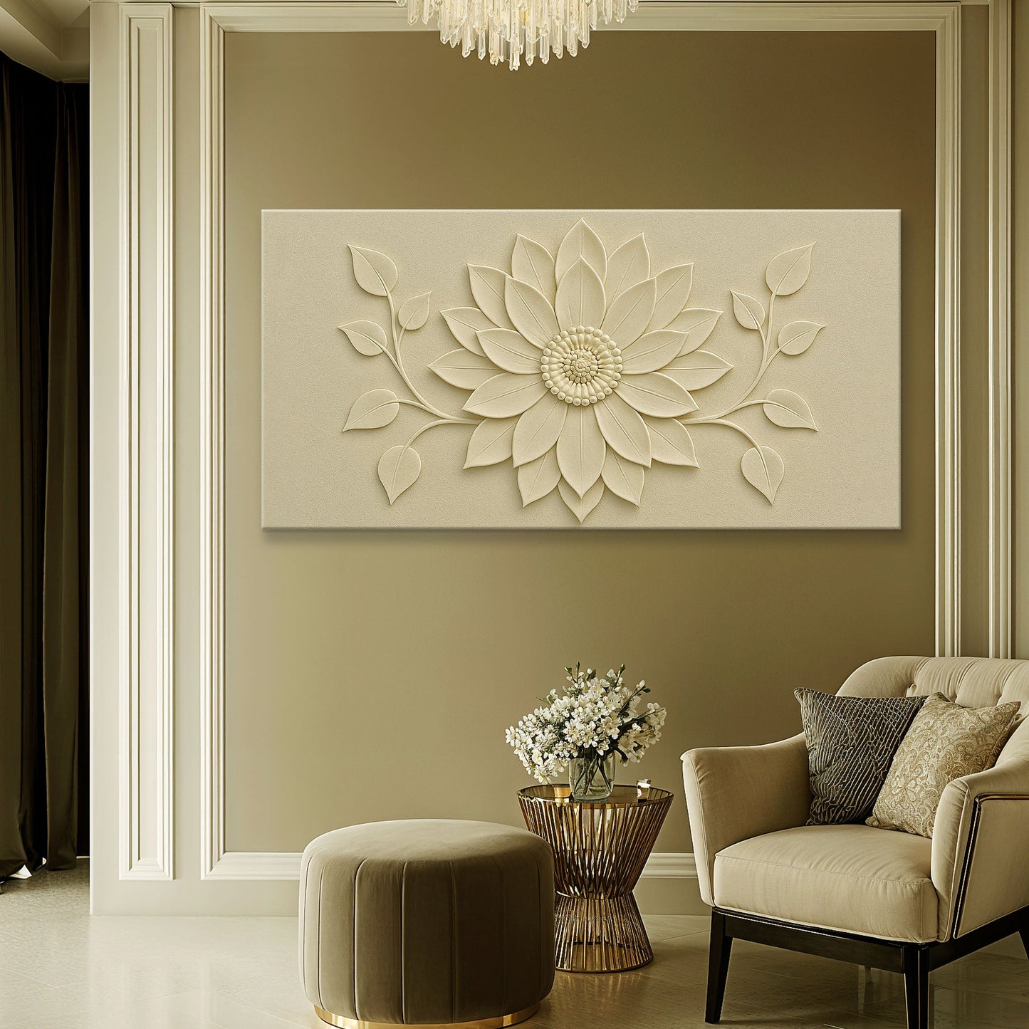 Minimalist Floral Contours VI Wall Art