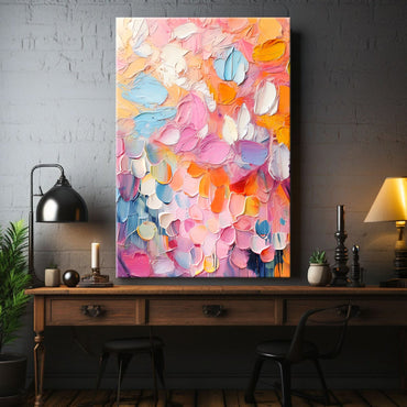 Floral Rhapsody Abstract Wall Art