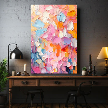 Floral Rhapsody Abstract Wall Art