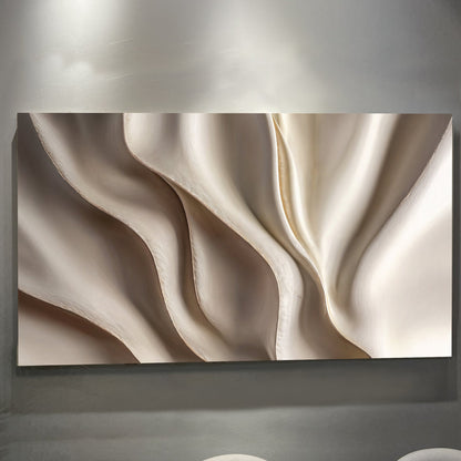 Beige Linework Essence V Wall Art