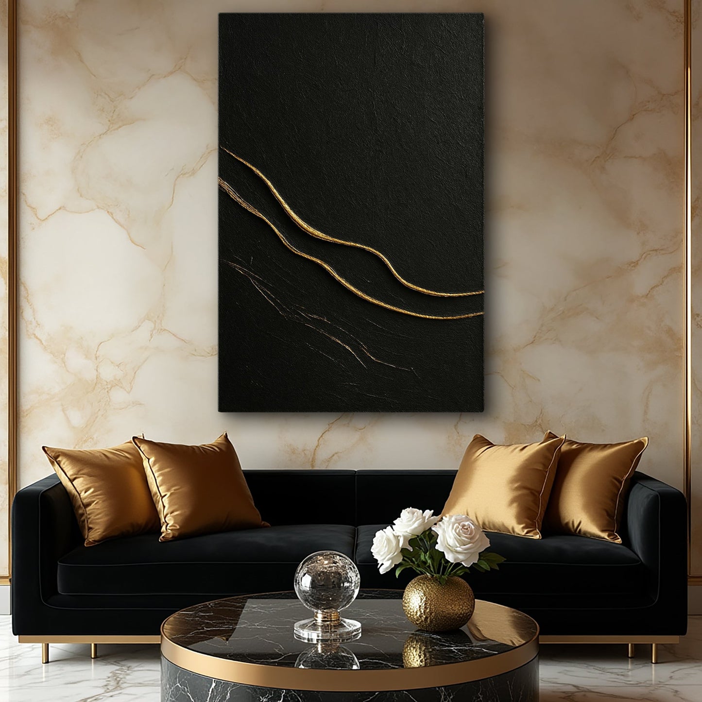 Modern Sculpted Calm Form VIII Wall Art
