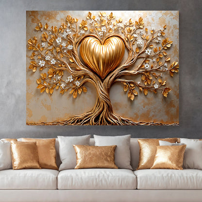 Radiant Heart Tree Wall Art