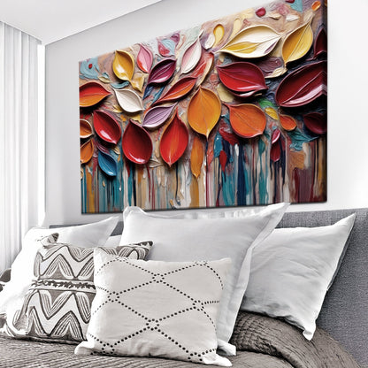 Seasonal Rain Abstraction Wall Art
