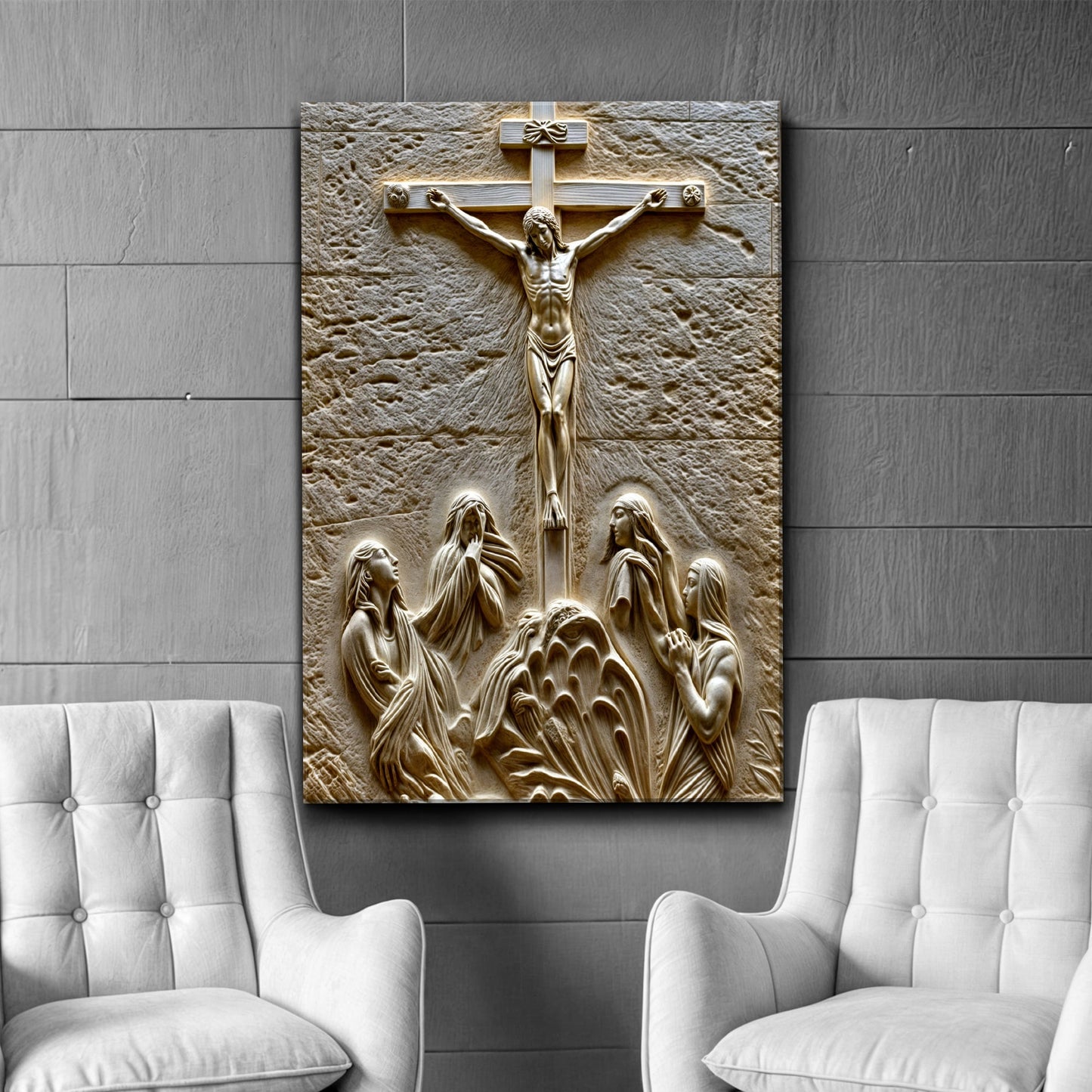 Calvary Hill Relief Wall Art
