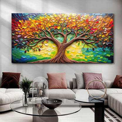 Symbolic Tree Form Wall Art