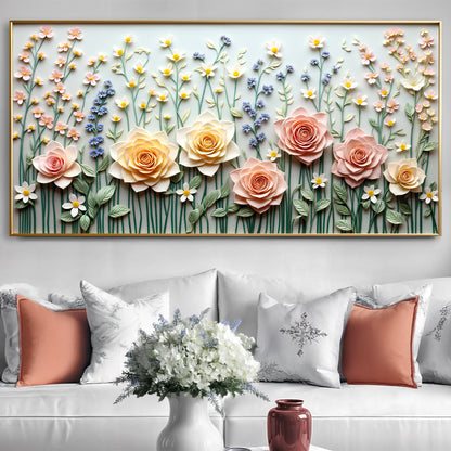 Blooming Rhapsody Form Wall Art
