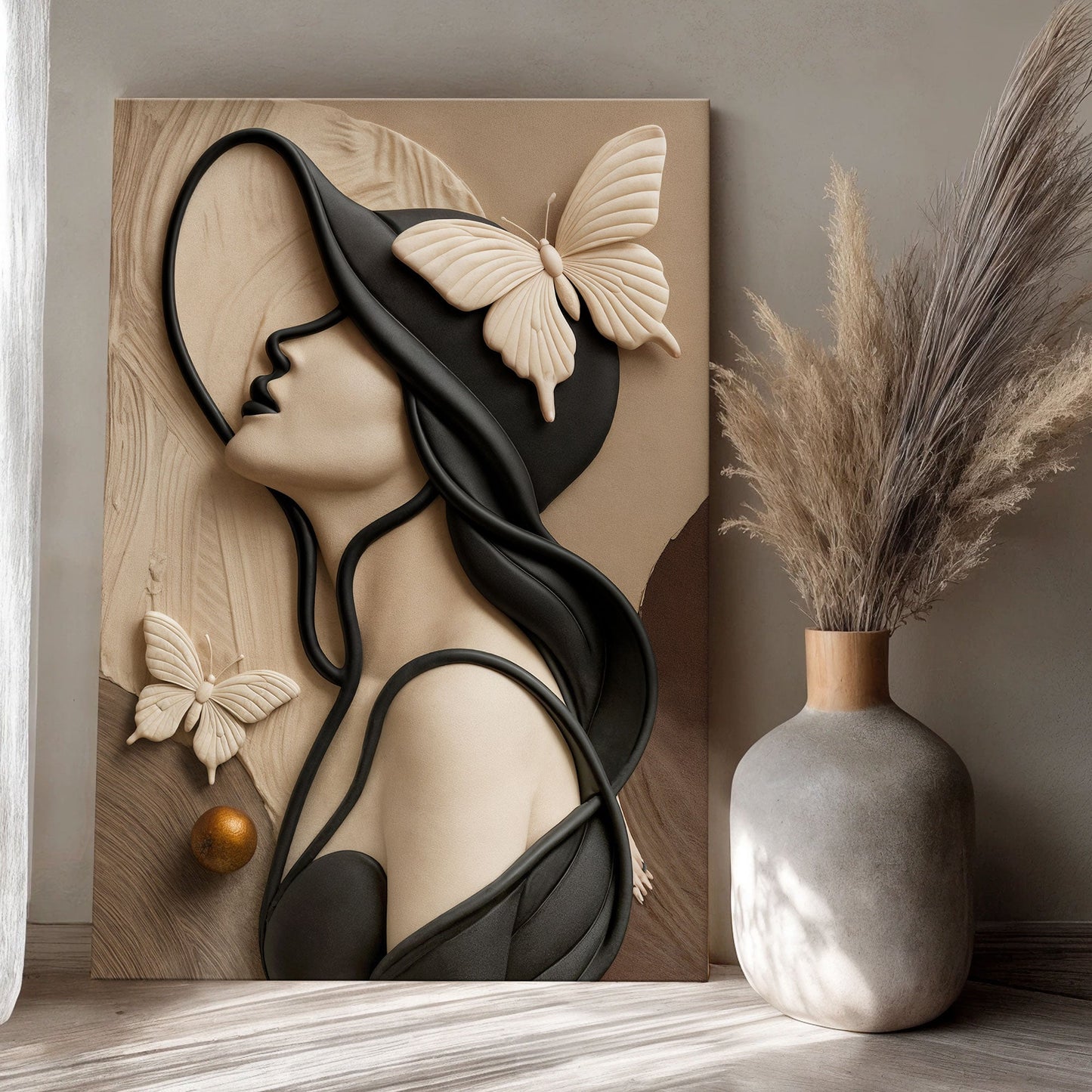 Woman of Gentle Lines Wall Art