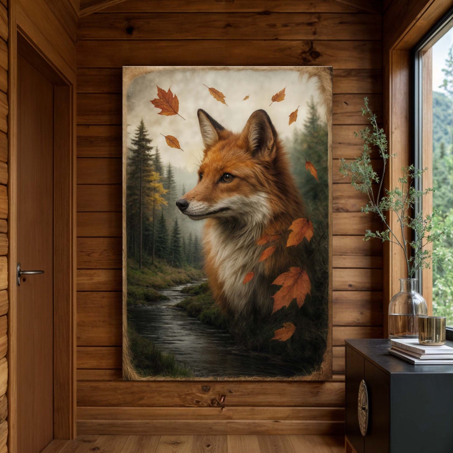 Fox of the Autumn Woods Wall Art