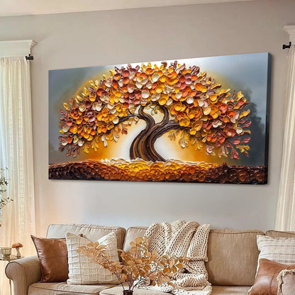 Autumnal Gold Essence Wall Art