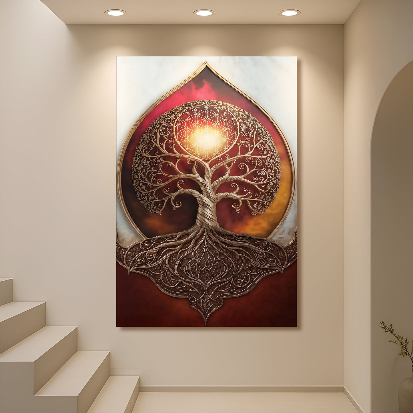 Geometric Roots of Creation Wall Art