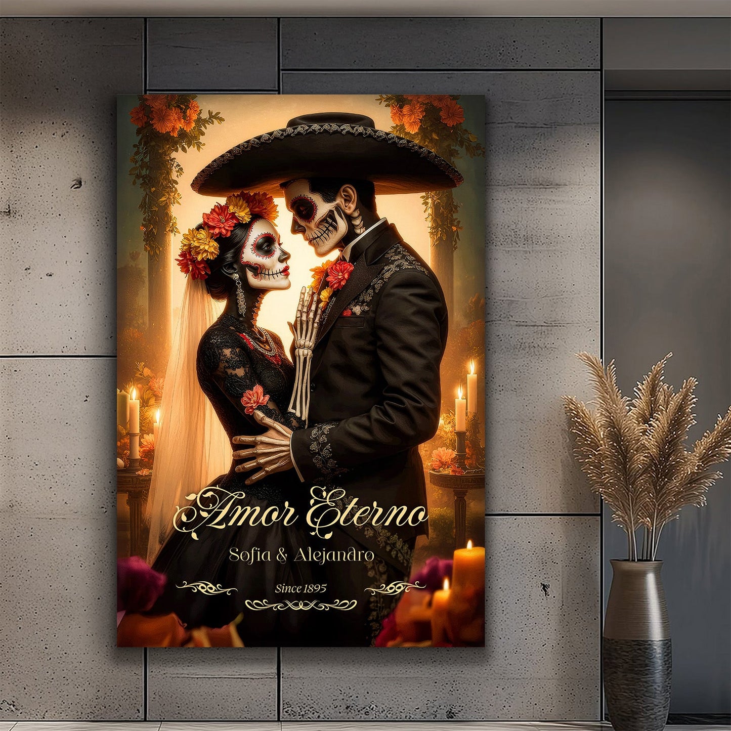 Haunted Love — Personalized Wall Sign