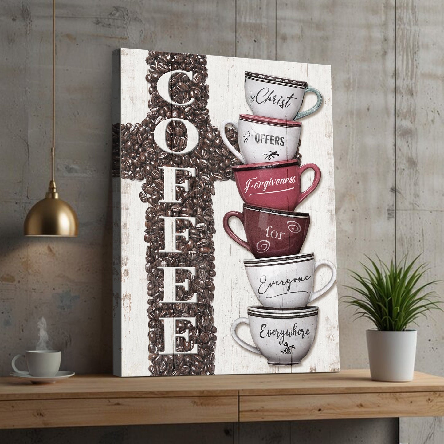 Coffee & Fellowship – Series IV Wall Art