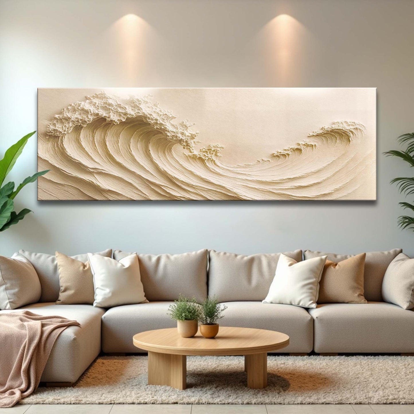 Blue Current Composition II Wall Art